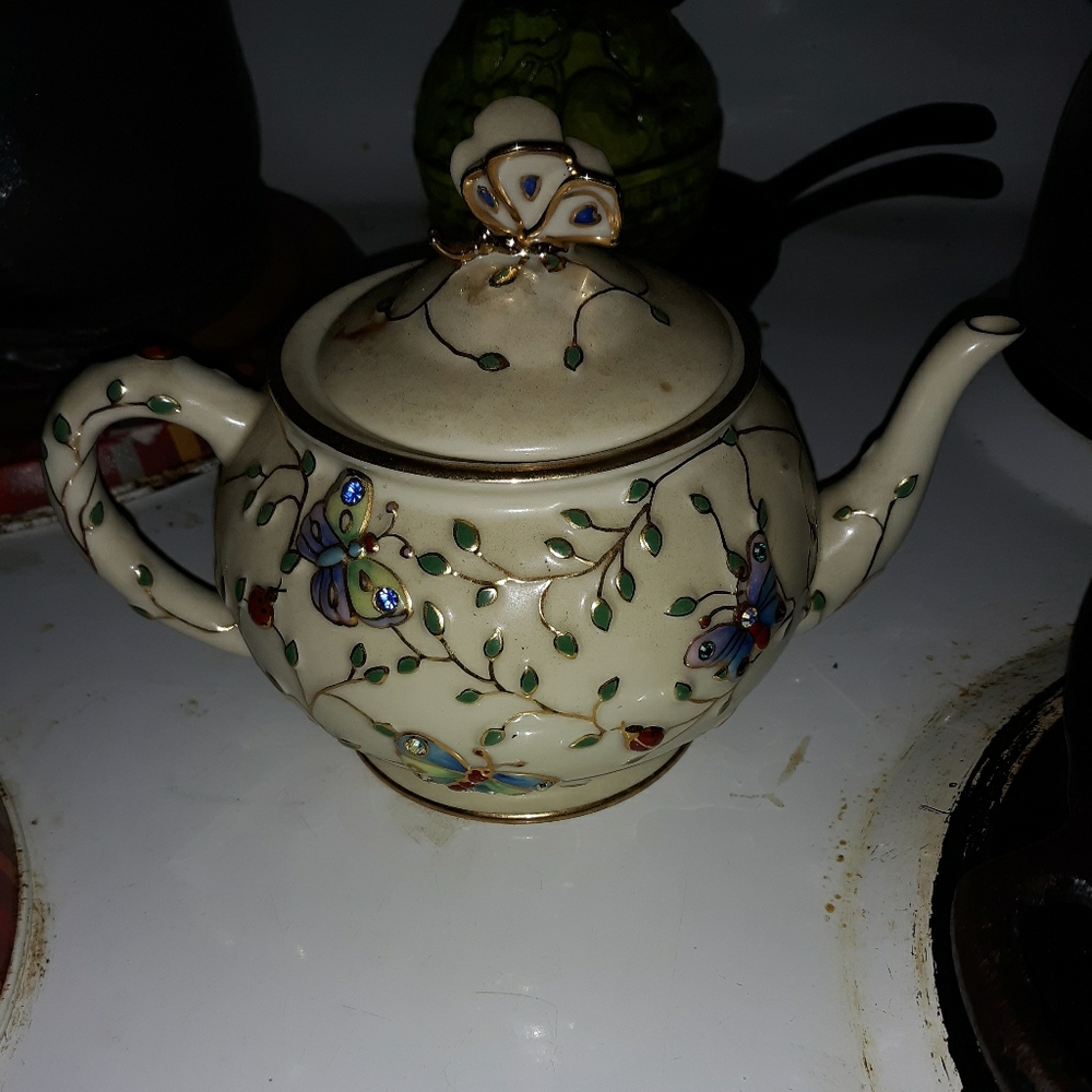 Lennox Summer Enchantment Teapot